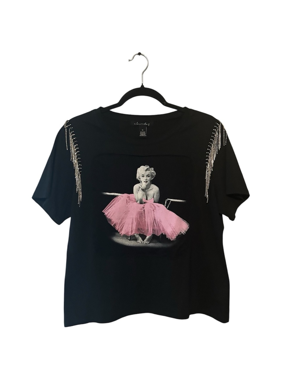 Marilyn Monroe Upcycled top L